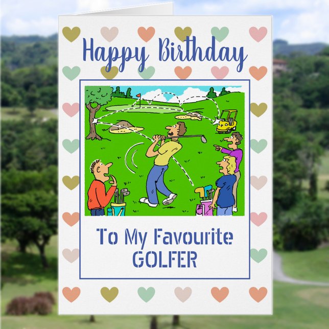 Happy Birthday Golfer (Von Creator hochgeladen)