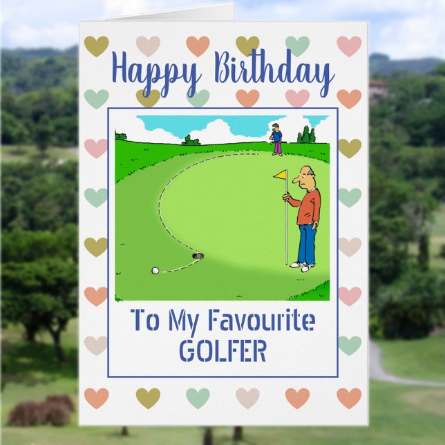Happy Birthday Golfer (Von Creator hochgeladen)