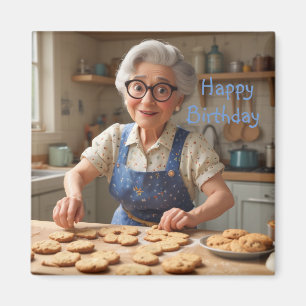 Happy Birthday Gramma Magnet