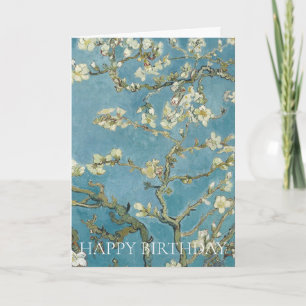 HAPPY BIRTHDAY GREETING CARD : VINCENT Van Gogh Karte