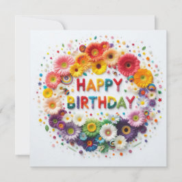 Happy Birthday Greeting Cards Feiertagskarte
