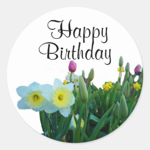 Happy Birthday Groß gekleidete Kleidung #2 Sticker
