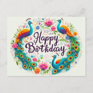 Happy Birthday Grußkarten Postkarte