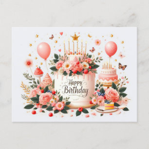 Happy Birthday Grußkarten Postkarte