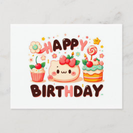 Happy Birthday Grußkarten Postkarte