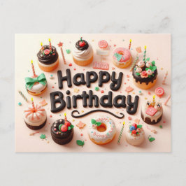 Happy Birthday Grußkarten Postkarte