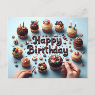 Happy Birthday Grußkarten Postkarte