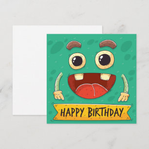 Happy Birthday Holiday Card Feiertagskarte