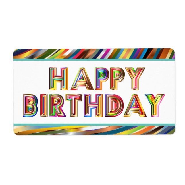 Happy Birthday Hologram (Vorne)