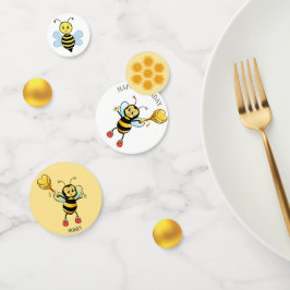 Happy Birthday Honey Bumblebee Konfetti