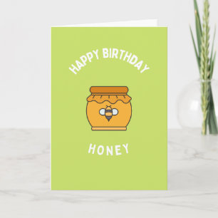 Happy Birthday Honey Card Karte