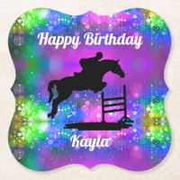 Happy Birthday Horse Hunter Jumper Reittier
