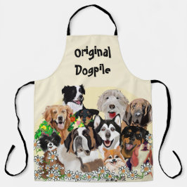 Happy Birthday Hund Pals Personalisieren Text-Schü Schürze