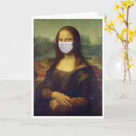 Happy Birthday Individuelle Name Face Mask Mona Li Karte