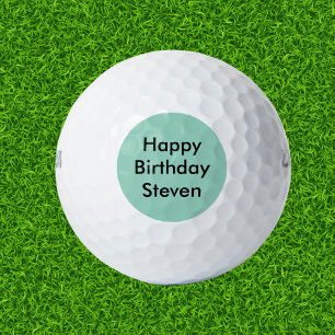 Happy Birthday Individuelle Name Golfball
