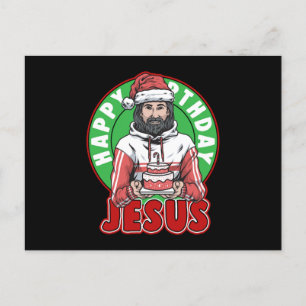 Happy Birthday Jesus Cake Xmas Merry Christmas Gif Postkarte