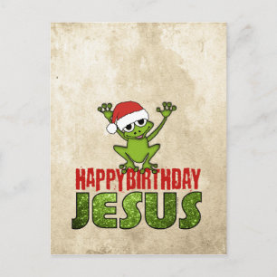 Happy Birthday Jesus Postkarte