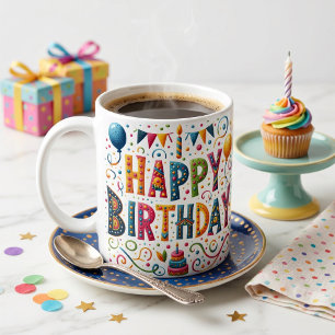 Happy Birthday Kaffeetasse