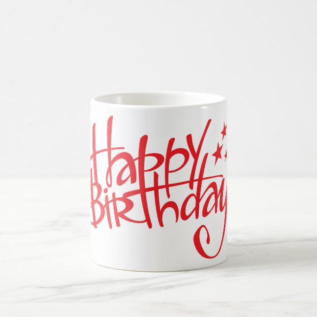 Happy Birthday Kaffeetasse (Mittel)