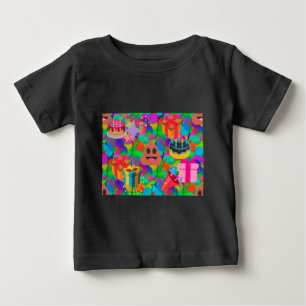 Happy Birthday Kaka-Emoji Baby T-shirt