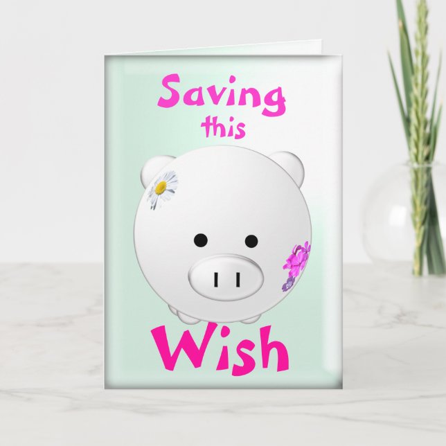 Happy Birthday Karte (Vorderseite)