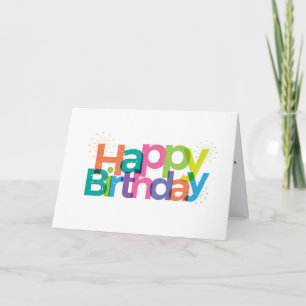 Happy Birthday Karte