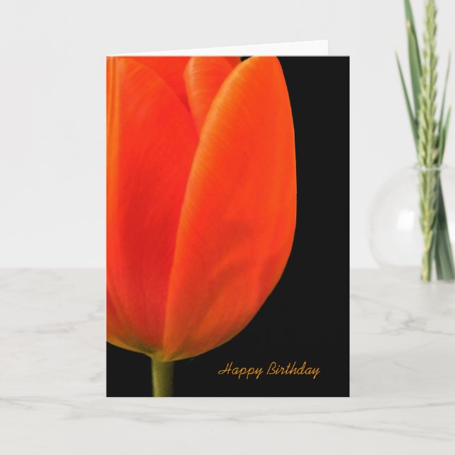 Happy Birthday Karte (Vorderseite)