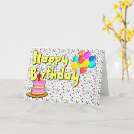 Happy Birthday Karte