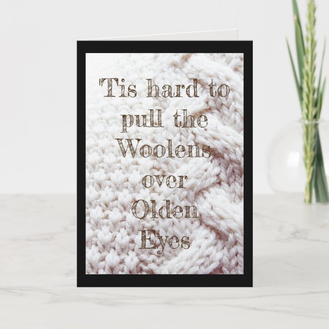 Happy Birthday Karte (Vorderseite)