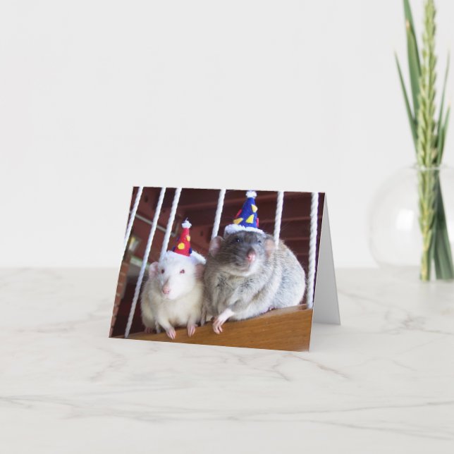 Happy Birthday Karte (Vorderseite)