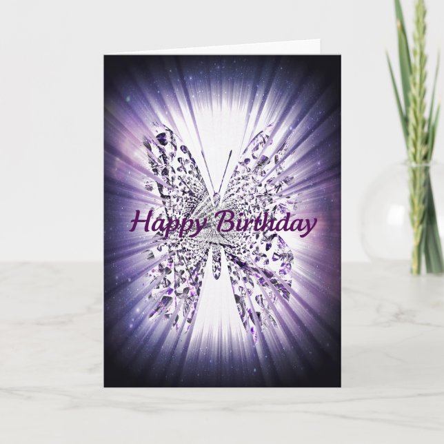 Happy Birthday Karte (Vorderseite)