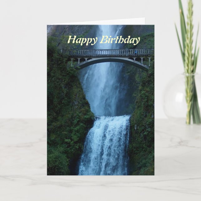 Happy Birthday Karte (Vorderseite)