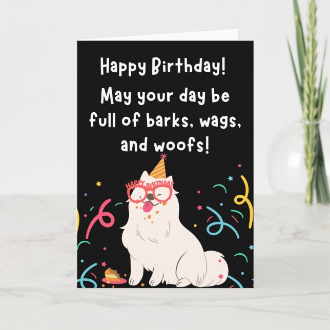 Happy Birthday Karte (Vorderseite)