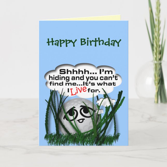 Happy Birthday Karte (Vorderseite)