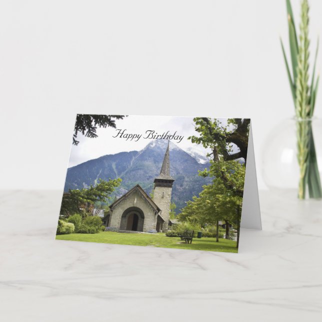 Happy Birthday Karte (Vorderseite)