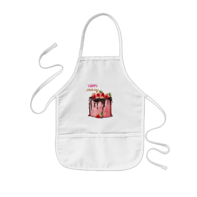 Happy Birthday Kids' Apron Kinderschürze (Vorne)