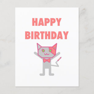 Happy Birthday Kitty Flyer