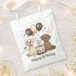 Happy Birthday Labrador Retriever Hunde Geschenktütchen