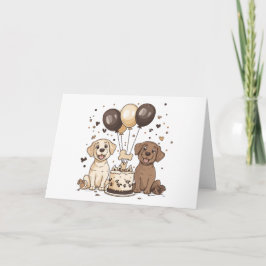 Happy Birthday Labrador Retriever Hunde Karte