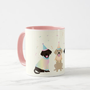 Happy Birthday Labrador Retriever Hunde Tasse