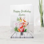 Happy Birthday Liebe & Appreciate Sister Card Karte<br><div class="desc">Herzlichen Glückwunsch zum Geburtstag Schwester Liebe und Wertschätzung</div>