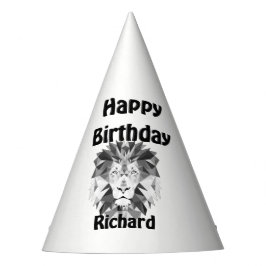 Happy Birthday Lion Party Hat Partyhütchen