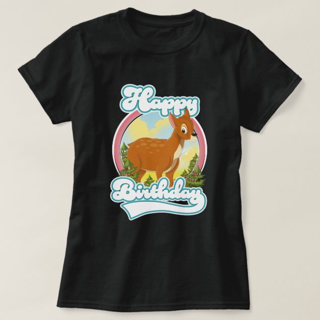 Happy Birthday Logo T-Shirt (Design vorne)