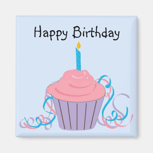 Happy Birthday Magnet (Vorne)