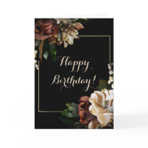 Happy Birthday Magnolia Card