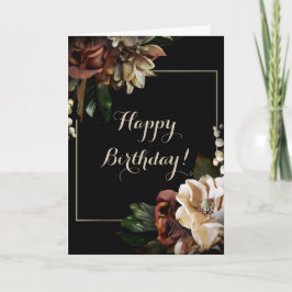 Happy Birthday Magnolia Card Karte