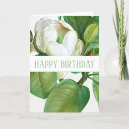 "HAPPY BIRTHDAY" MAGNOLIA GREETCARD KARTE