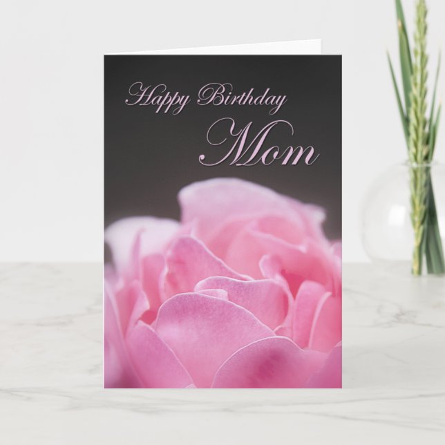 Happy Birthday Mama Karte (Vorderseite)