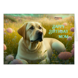 Happy Birthday Mama Labrador Animal Dog