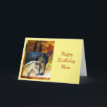 Happy Birthday Mama Mother, Horse Reittier Karte<br><div class="desc">Wenn Sie oder Ihre Mutter Liebe Pferde,  dann ist dies die perfekte Geburtstagskarte für sie. Sagen Sie ihr,  wie viel Sie schätzen und sie mit dieser Pferdemutter und Kinderkarte Liebe.</div>